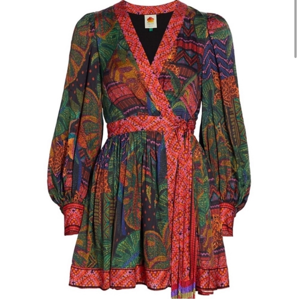 Farm Rio Wrap Dress - Picture 6 of 6